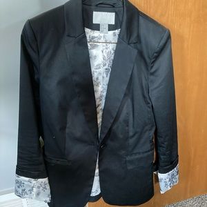 H&M black blazer jacket